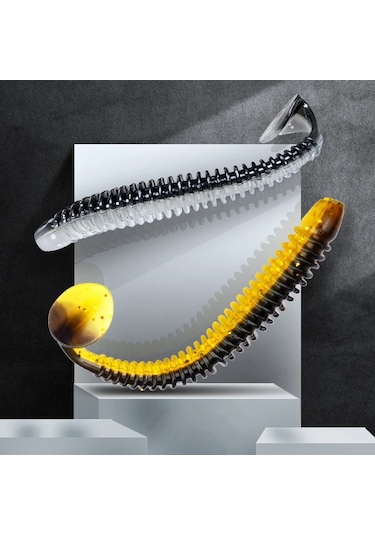 Deniz Balıkçılığı İçin Meredith-yumuşak Silikon Yem, Sazan Balıkçılığı İçin S03 55mm 100pcs