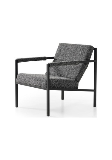 Berjer No:794 Ahşap Berjer Rehome Gri