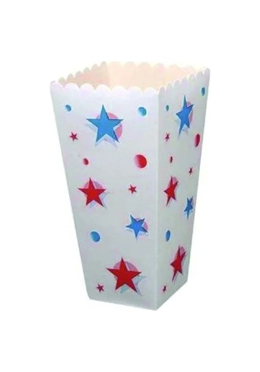 Büyük Karton Popcorn/mısır Kutusu, 50 Adet