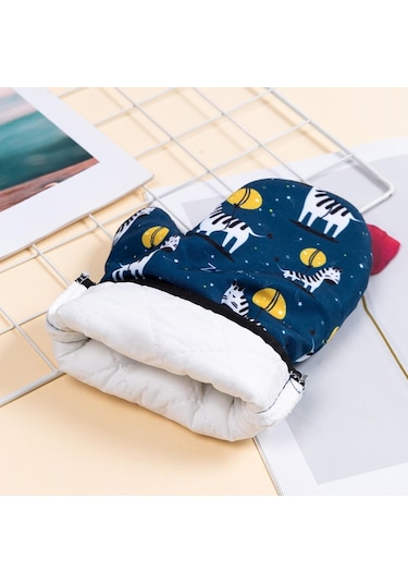 Haşlanma Önleyici Fırın Eldiveni Kaymaz Mutfak Eldiveni Mutfak Pişirme Eldiveni Mikrodalga Eldiven Pişirme C