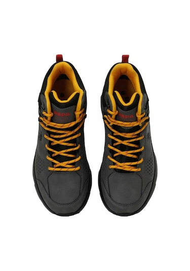 U.s. Polo Assn. Henry 4pr Erkek Gri Waterproof Bot Gri