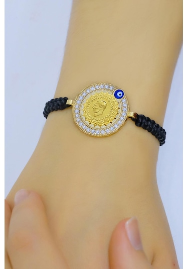 Ipli Çeyrekli Bileklik N11.12328 Sarı Altın