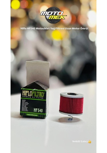 Yamaha Ys 125 Hiflo Hf540 Motosiklet Yağ Filtresi Yüksek Performans, Uzun Motor Ömrü