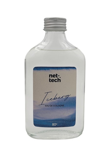Nettech İceberg 200 Ml Kolonya - Şeffaf