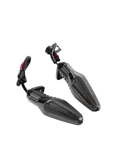 Jeehugo Bmw R1250gs/adv, S1000r, S1000xr Vb. Modeller İçin 18 Led'li Su Geçirmez, Yüksek Parlaklıklu Moto Sinyal Lambası - Şeffaf Kasa, Kolay Kurulum