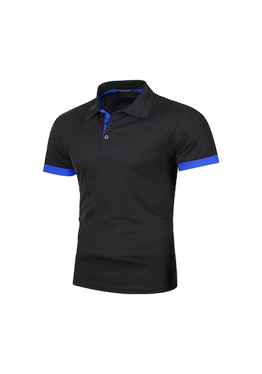 Anımal Gameyaz Erkek Polo Gömlek Kısa Kollu Spor T Hızlı Kuru Egzersizblack Black