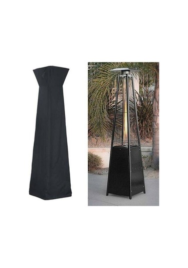 210d Su Geçirmez Gaz Piramit Veranda Isıtıcı Kapak Bahçe Mobilya Koruyucu Su Geçirmez Kapak Bahçe Mobilyaları Açık Gölge Yelkenleri Ve Amp Ağlar 221 42cm Ahşap Desen