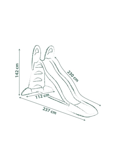 Smoby Life Xl Kaydırak 820304 Çok Renkli