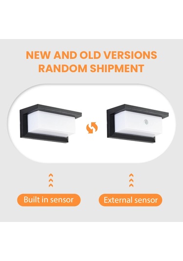 Liangmei Led Dış Duvar Işık Su Geçirmez Ip66 Hareket Sensörü Led Ahşap