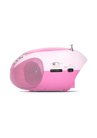 Lenco Scd-37 Usb Pembe - Taşınabilir Fm Radyo Cd Ve Usb Çalar - Pembe