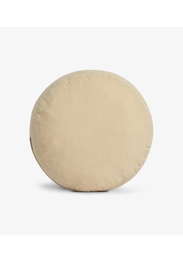 Ekru Meditasyon Minderi 33 Cm Çap Çok Renkli