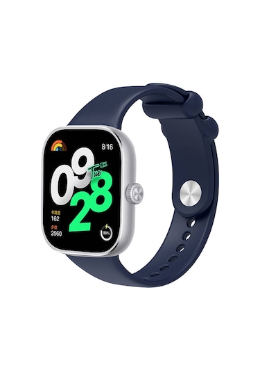 Zore Xiaomi Redmi Watch 4 Clo- Krd-109 Silikon Kordon-lacivert