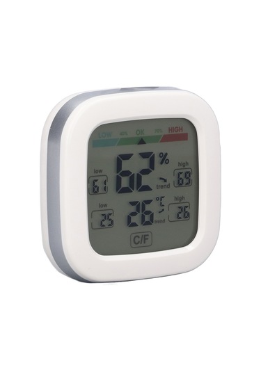 Reedark Oda Sıcaklık Ve Nem Ölçer, Renkli Ekran, Yüksek-düşük Değer Gösterimi, Yüksek Hassasiyetli Sensör, Yatak Odası-ofis-mutfak Uygun