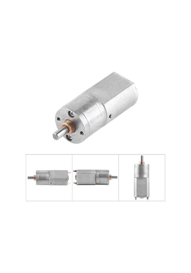 Dianziye Tam Metal Gövde 20mm Çaplı Yüksek Torklu 130 Dc Dişli Motoru 12v, 30rpm - Hız Azaltıcı Mekanizma