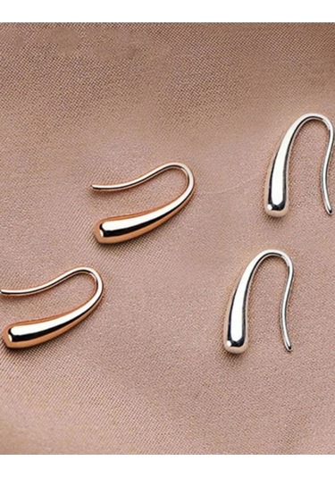 925 Ayar Gümüş Vintage Damla Küpe