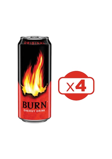 Burn Enerji İçeceği 4 x 500 ML