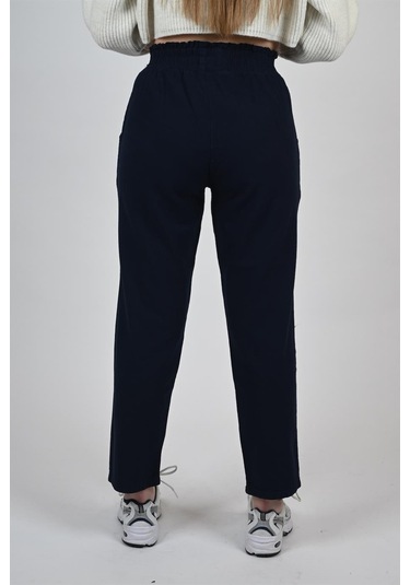 Lemajh Beli Lastikli Pantolon Lacivert-lacivert Lacivert