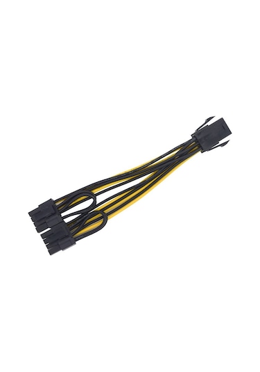 6 Pin To 2 X 8 Pci-E Ekran Kartı Power Çevirici Bakır Kablo 4302A