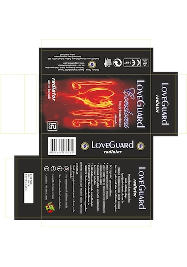Love Guard Radiatör Isıtıcı Kremli Prezervatif 12'li