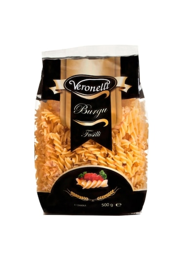 Veronelli Burgu Makarna 500 Gr. 24'lü