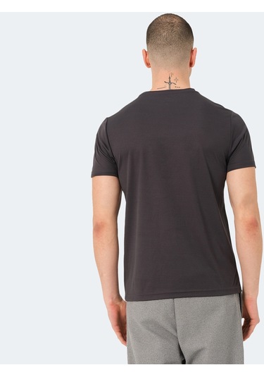 Slazenger READ IN Erkek  Koyu Gri Tişört