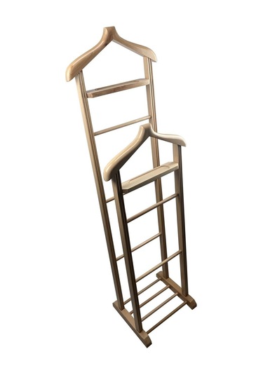 Melada Mobilya Gürgen 155 Cm Çift Tepeli Dilsiz Uşak Ham Cilalı Ceviz