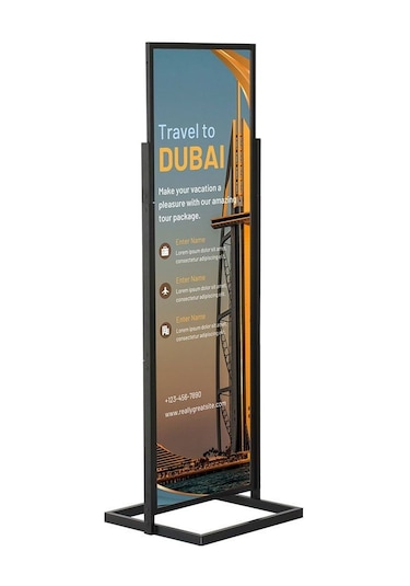 Eko Poster Pano 50x170cm Siyah 50 x 180 CM