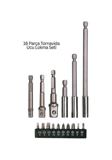 16lı Matkap Ucu Seti