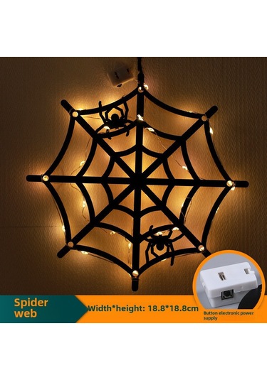 Yifomall Halloween Kabak Hayalet Led Işıklı Askı, Korku Atmosferi Oluşturucu, Akrilik Kasa, Ip44 Koruma, Parıltı Efekti, Dışarıda/içerde Kullanım, Pil Dahil