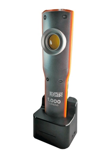 NT Lights NTLE1020 1000+200 Lumen Ledli El Feneri Siyah