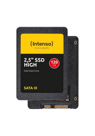 Ssd 2.5 İnç Sata 3 120 Gb, Siyah Standart
