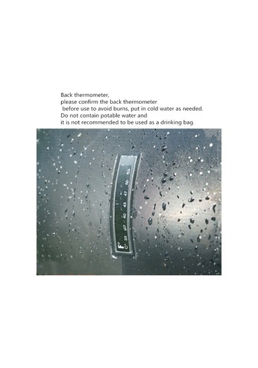 Outdoor 20l Taşınabilir Kampçılık Solar Duş Çantası Kırmızı