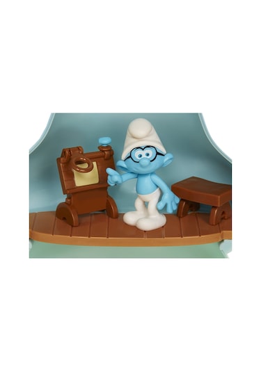 Şirinler Kayıp Köy Bilgin Şirin Mantar Evi Oyun Seti 96570