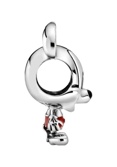 Nur Silver Mickey Mouse Gümüş Charm Nur-bl00200