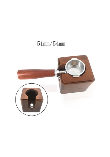 Homyl Kahve Sabotajı Tutucu Kapaklı Sıkıştırma İstasyonu Ahşap