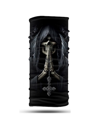 Daırb0102 - Çok Amaçlı Bandana Motosiklet Boyunluk Balaklava Outdoor Yüz Maskesi Kayak Maskesi Çok Renkli