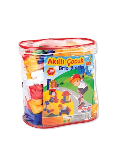 Fen Toys Akıllı Çocuk 100 Parça Lego Seti 01022