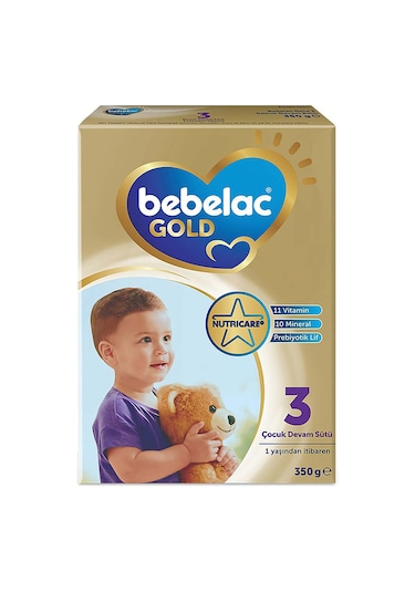 Bebelac Gold 3 Çocuk Devam Sütü 1 Yaş+  350 G