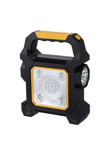 Powermaster Jy-258c 3 Kademeli Şarjlı Çok Fonksiyonlu Solar Işıld Siyah