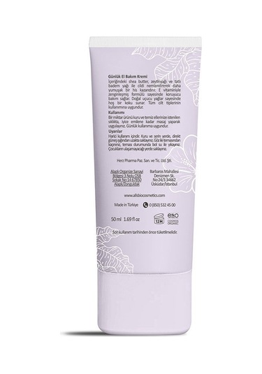 Alls Biocosmetics Organik Günlük El Bakım Kremi 50 ML