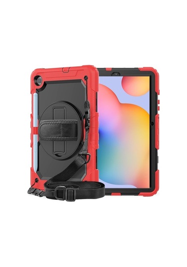 Samsung Uyumlu Galaxy P610 Tab S6 Lite 10.4 Pars Zırhlıtablet Kılıfı