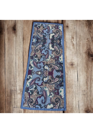 İndigo Aker Soft Touch Şal 006 İndigo