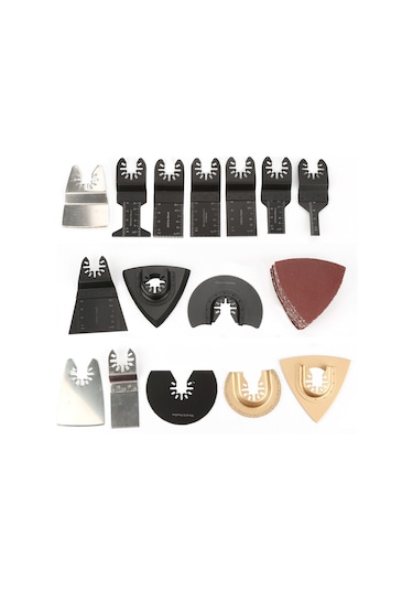 40 Adet /takım Salınan Testere Bıçağı Çoklu Araç Kiti Siyah