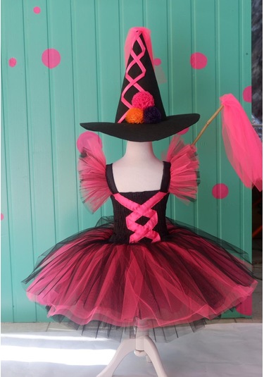 Cadı Kostümü Hallowen Kostümü