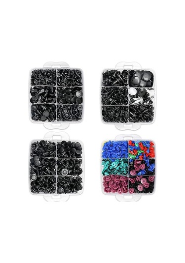 1281 Adet Araba Tutucu Klipsi Ve Plastik Bağlantı Elemanları Seti 38 B