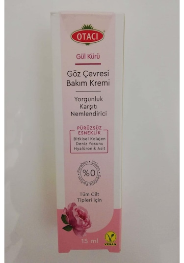 Otacı Gül Kürü Göz Çevresi Bakım Kremi 15 ML