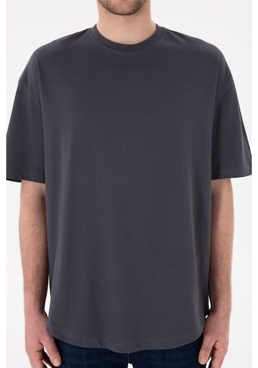 U.S. Polo Assn. Erkek Long Fit Bisiklet Yaka Antrasit Basic Tişört 50305988-VR006 U.S. Polo Assn. Erkek Long Fit Bisiklet Yaka Antrasit Basic Tişört 50305988-VR006