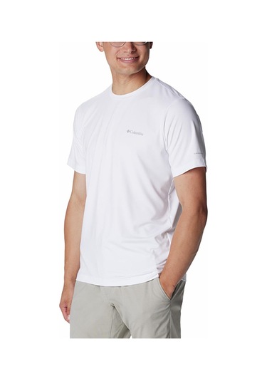 Columbia Ao5545 Tech Trail Crew Neck Iı Erkek T-shirt-29975 Beyaz