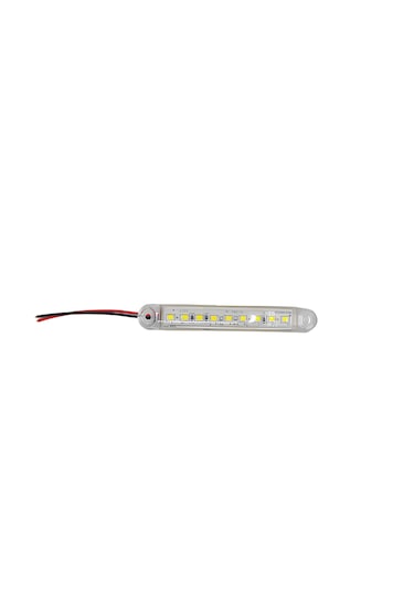 10 Adet Beyaz Parmak Lamba 9 Led 12v 24v