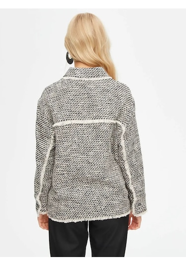 Faik Sönmez Simli Kadın Tüvit Tunik 69602 Siyah